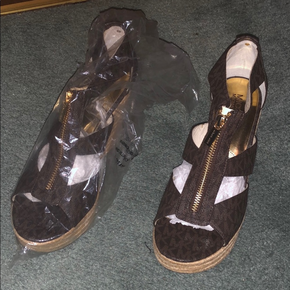 Michael Kors wedge heels